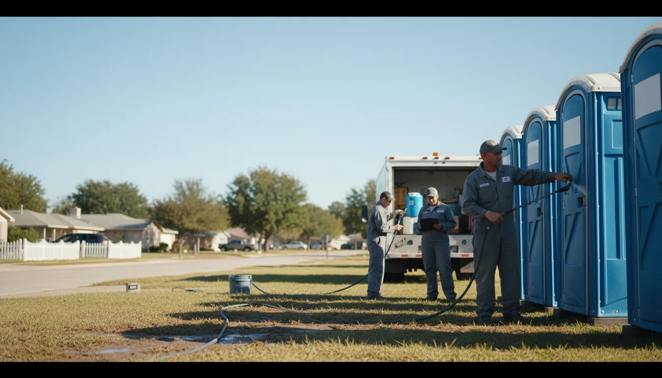 Long-Term Portable Toilet Rental in Kingsley, MI near me